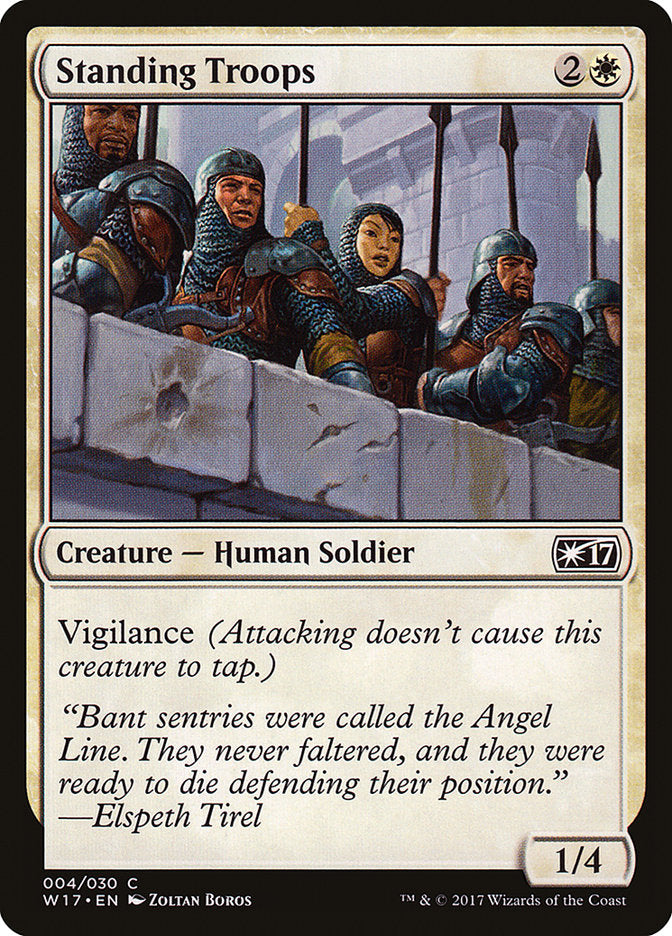 Standing Troops [Welcome Deck 2017] | Impulse Games and Hobbies