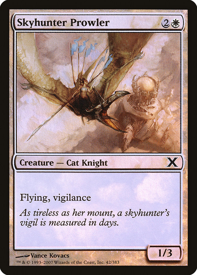 Skyhunter Prowler (Premium Foil) [Tenth Edition] | Impulse Games and Hobbies