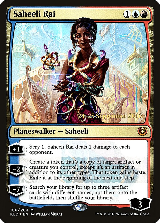 Saheeli Rai [Kaladesh Prerelease Promos] | Impulse Games and Hobbies