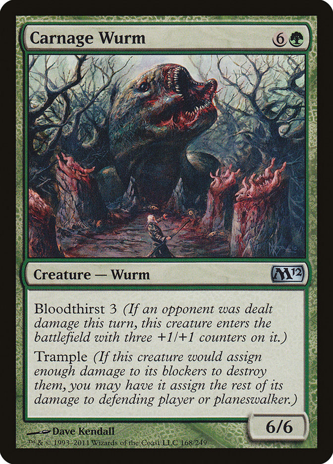 Carnage Wurm [Magic 2012] | Impulse Games and Hobbies