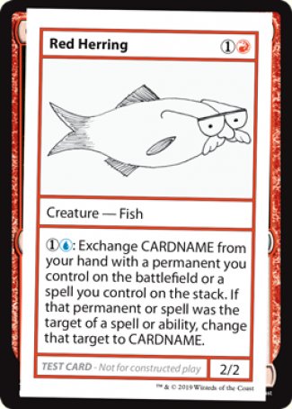 Red Herring (2021 Edition) [Mystery Booster Playtest Cards] | Impulse Games and Hobbies