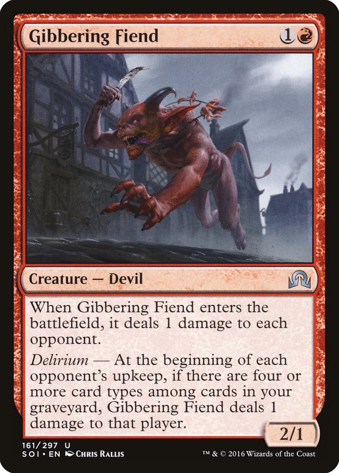 Gibbering Fiend [Shadows over Innistrad] | Impulse Games and Hobbies