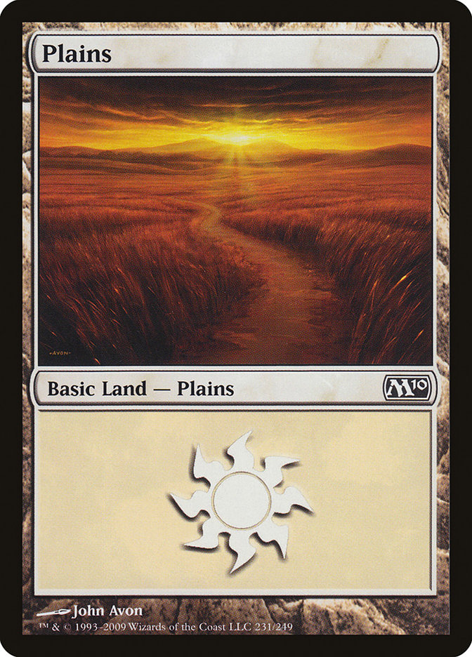 Plains (231) [Magic 2010] | Impulse Games and Hobbies