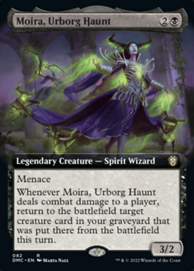 Moira, Urborg Haunt (Extended Art) [Dominaria United Commander] | Impulse Games and Hobbies