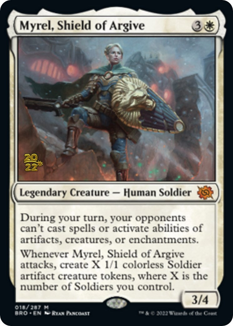 Myrel, Shield of Argive [The Brothers' War: Prerelease Promos] | Impulse Games and Hobbies