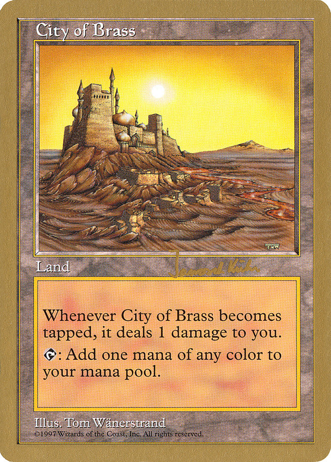 City of Brass (Janosch Kuhn) [World Championship Decks 1997] | Impulse Games and Hobbies