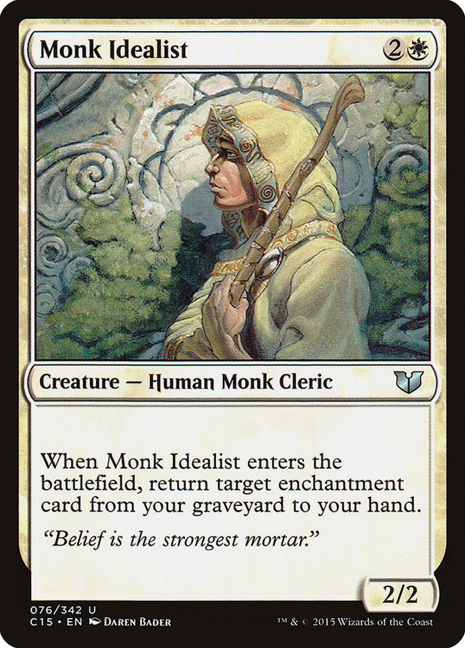 Monk Idealist [Commander 2015] | Impulse Games and Hobbies