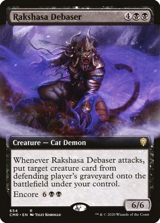 Rakshasa Debaser (Extended Art) [Commander Legends] | Impulse Games and Hobbies