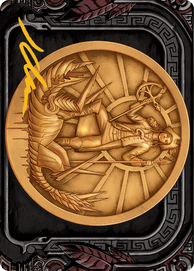 Captain Lannery Storm Art Card (Gold-Stamped Signature) [March of the Machine Art Series] | Impulse Games and Hobbies