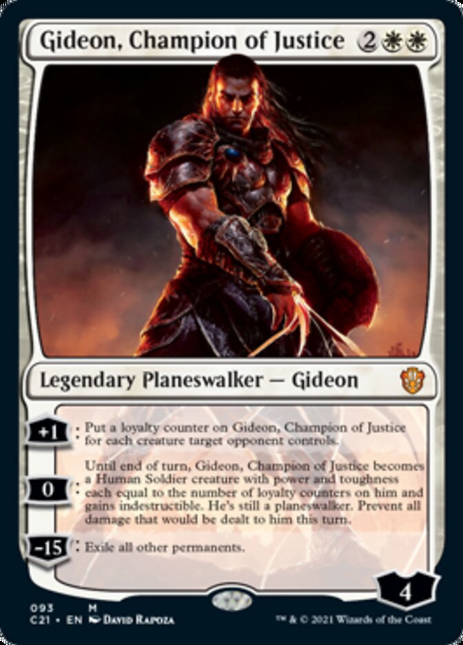 Gideon, Champion of Justice [Commander 2021] | Impulse Games and Hobbies