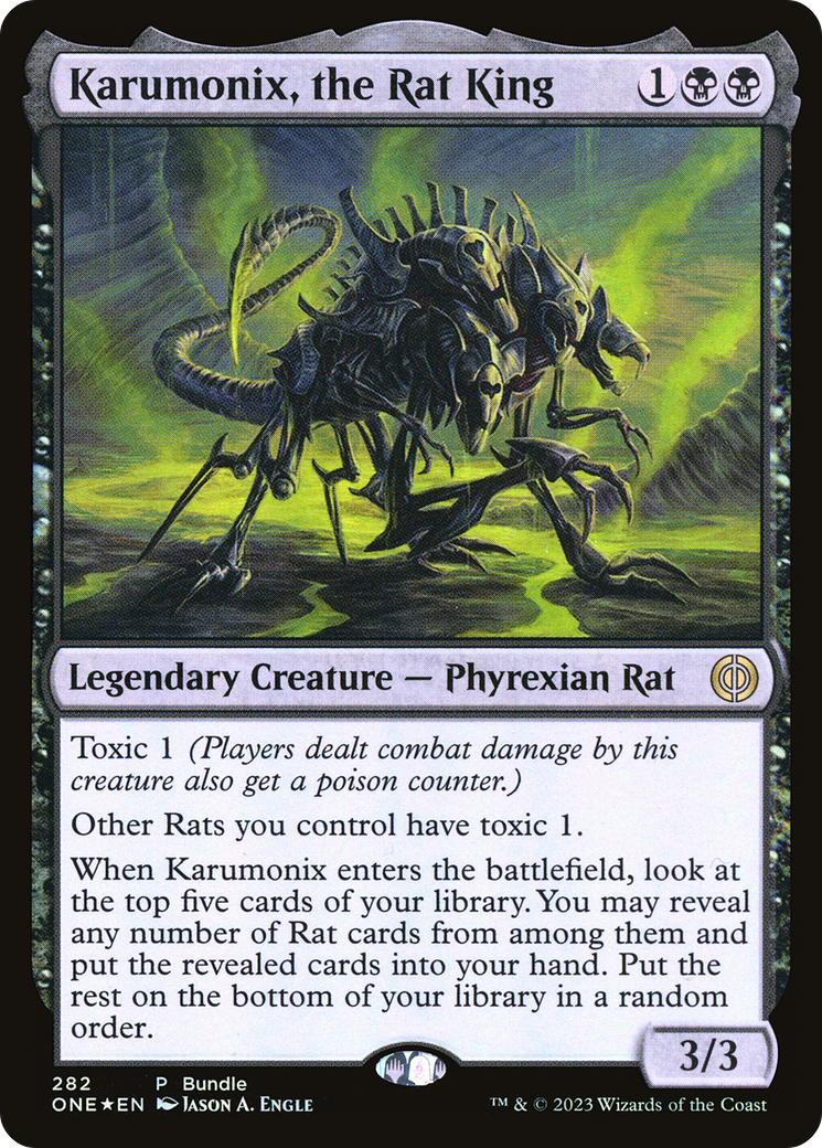 Karumonix, the Rat King (Bundle) [Phyrexia: All Will Be One] | Impulse Games and Hobbies