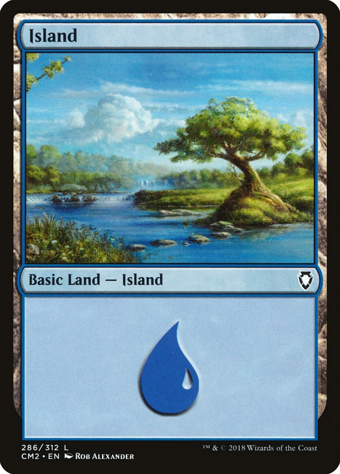 Island (286) [Commander Anthology Volume II] | Impulse Games and Hobbies