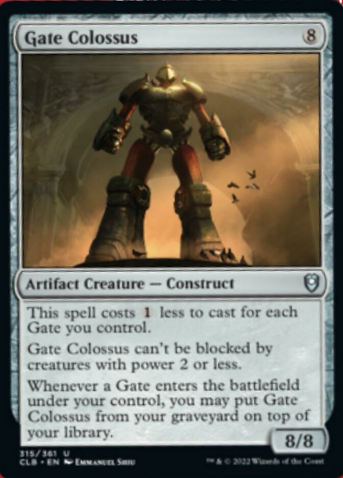 Gate Colossus [Commander Legends: Battle for Baldur's Gate] | Impulse Games and Hobbies