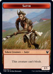 Satyr // Goblin Construct Double-Sided Token [Challenger Decks 2021 Tokens] | Impulse Games and Hobbies