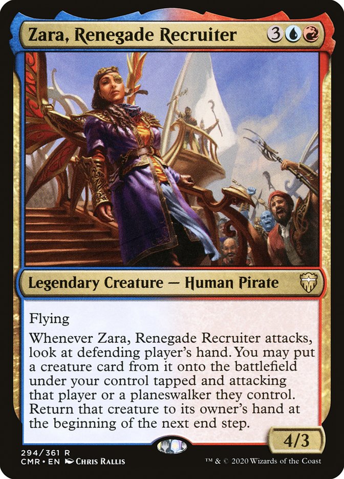 Zara, Renegade Recruiter [Commander Legends] | Impulse Games and Hobbies
