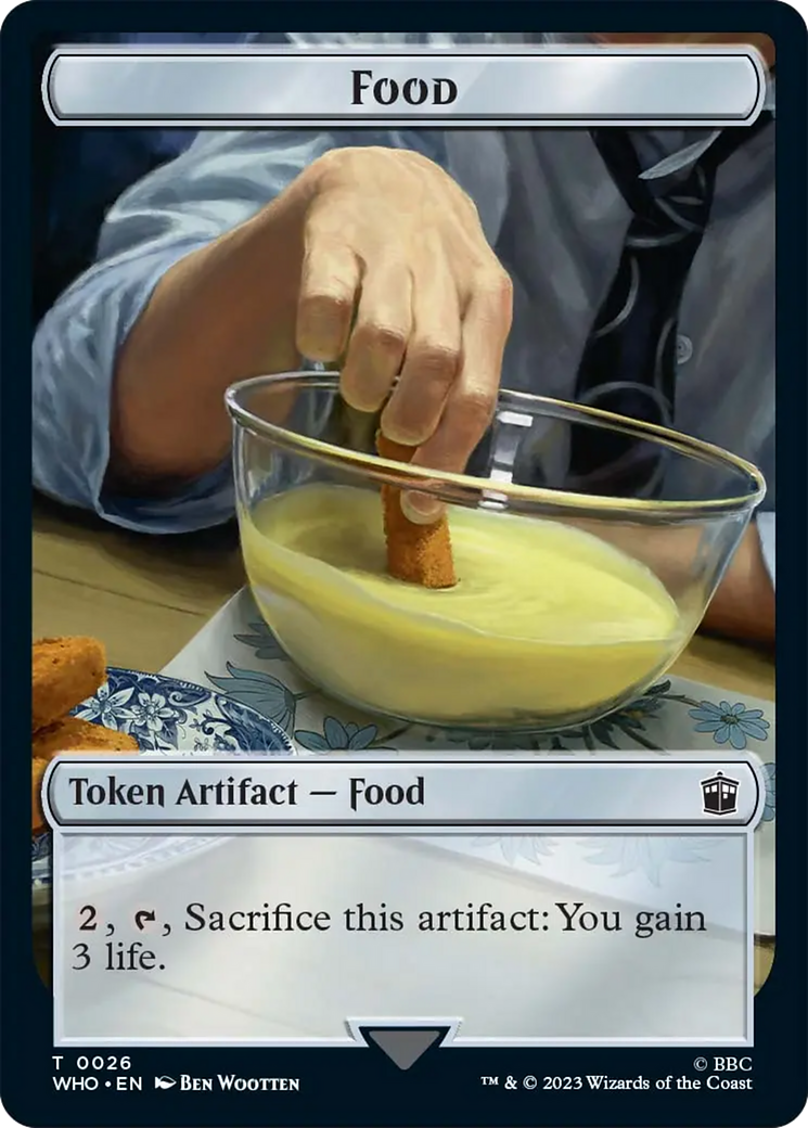 Food Token [Doctor Who Tokens] | Impulse Games and Hobbies