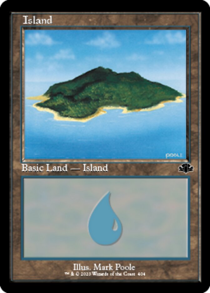 Island (404) (Retro) [Dominaria Remastered] | Impulse Games and Hobbies