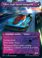 Slicer, Hired Muscle // Slicer, High-Speed Antagonist (Shattered Glass) [Universes Beyond: Transformers] | Impulse Games and Hobbies