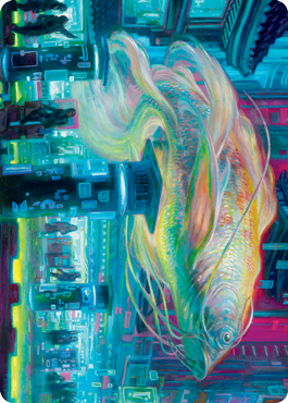Skyswimmer Koi Art Card [Kamigawa: Neon Dynasty Art Series] | Impulse Games and Hobbies