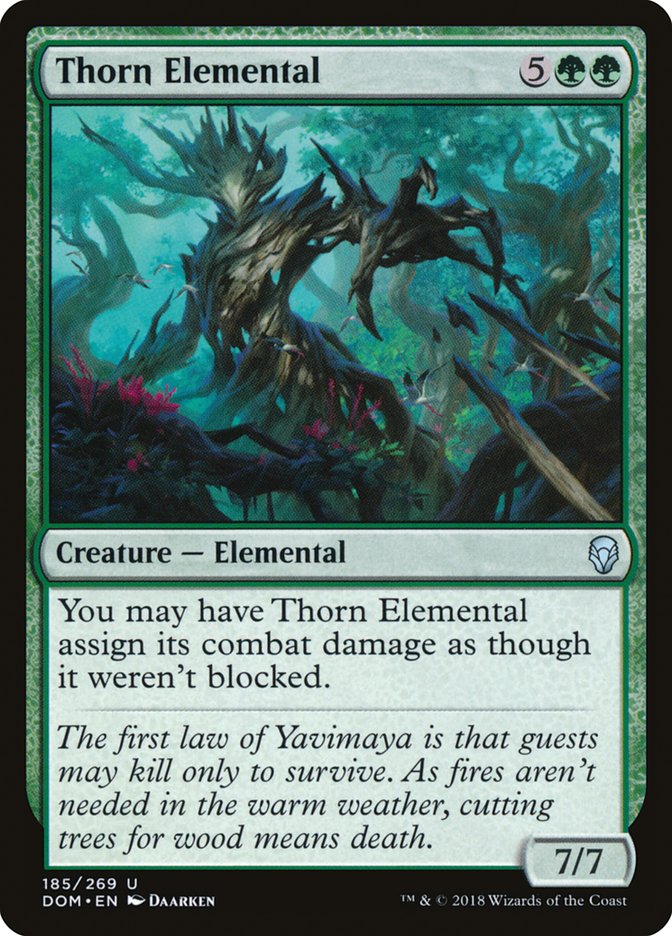 Thorn Elemental [Dominaria] | Impulse Games and Hobbies