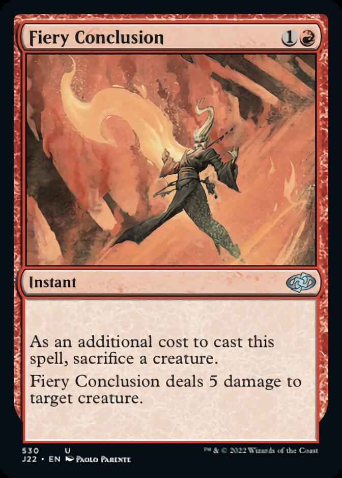 Fiery Conclusion [Jumpstart 2022] | Impulse Games and Hobbies