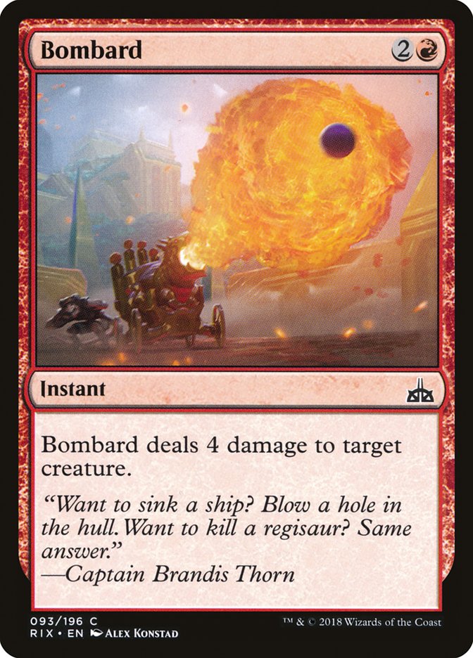 Bombard [Rivals of Ixalan] | Impulse Games and Hobbies