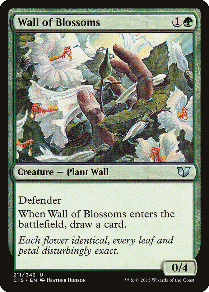 Wall of Blossoms [Commander 2015] | Impulse Games and Hobbies