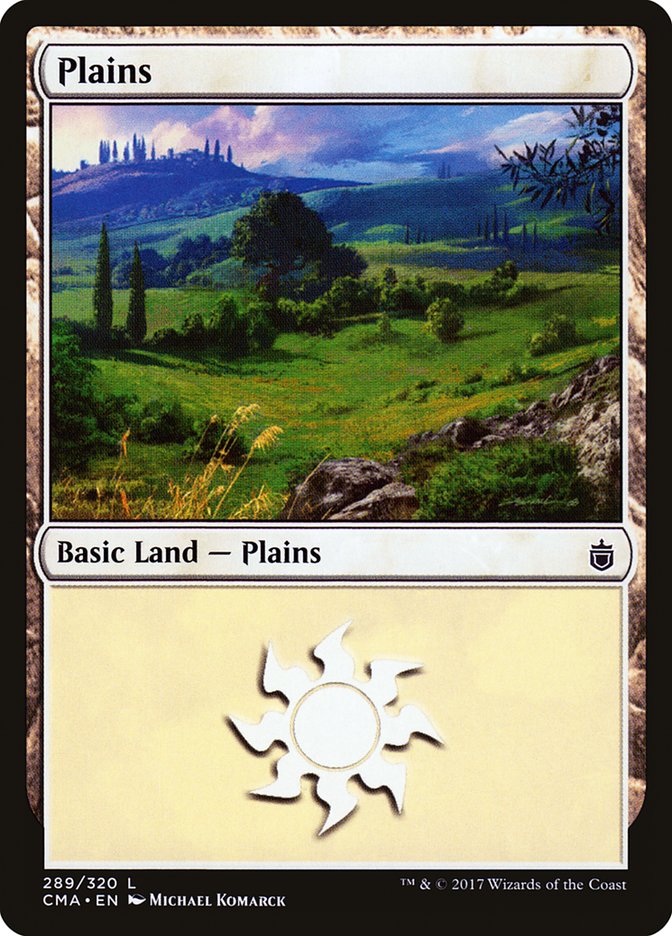 Plains (289) [Commander Anthology] | Impulse Games and Hobbies