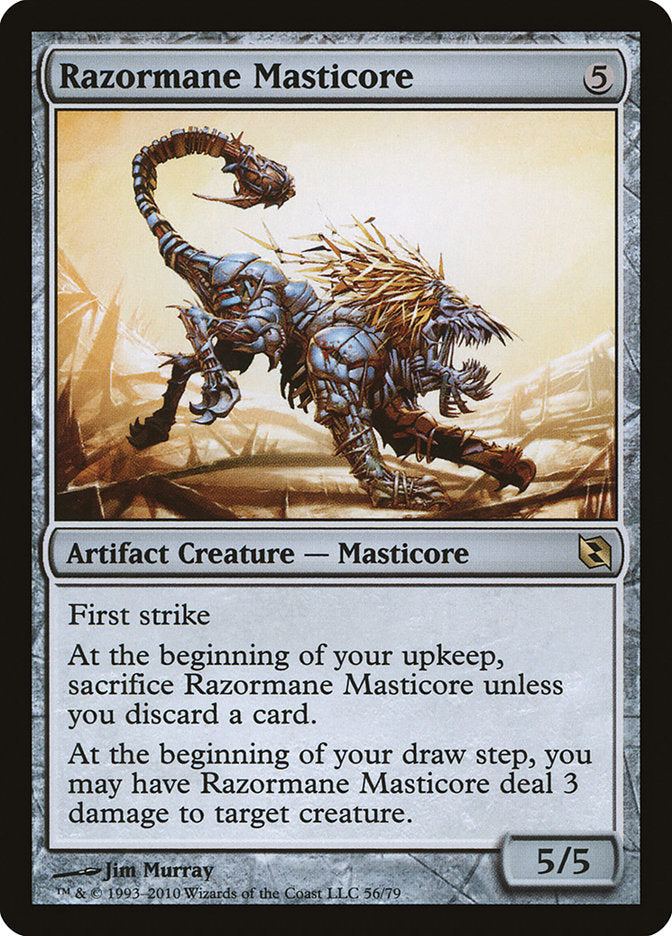 Razormane Masticore [Duel Decks: Elspeth vs. Tezzeret] | Impulse Games and Hobbies