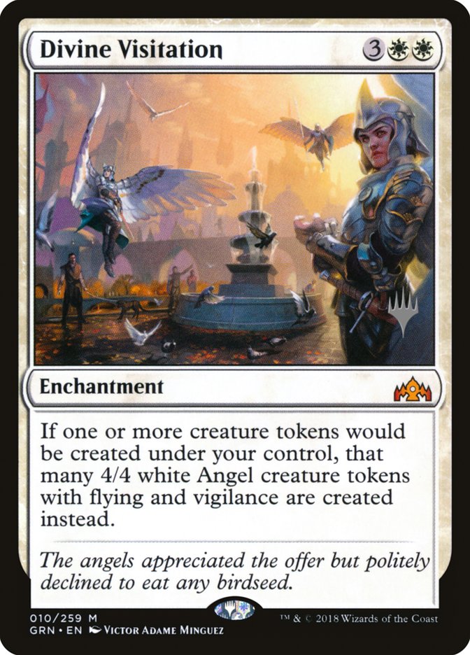 Divine Visitation (Promo Pack) [Guilds of Ravnica Promos] | Impulse Games and Hobbies