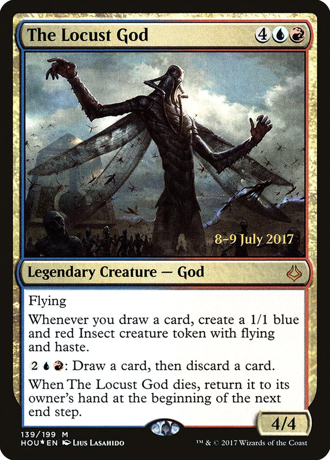 The Locust God [Hour of Devastation Prerelease Promos] | Impulse Games and Hobbies