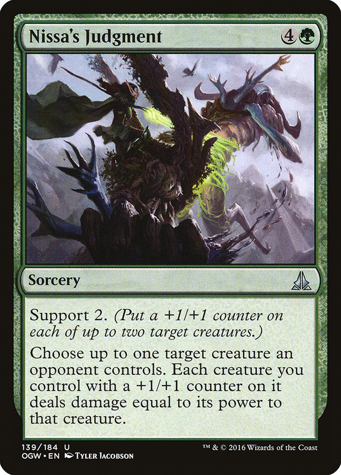 Nissa's Judgment [Oath of the Gatewatch] | Impulse Games and Hobbies