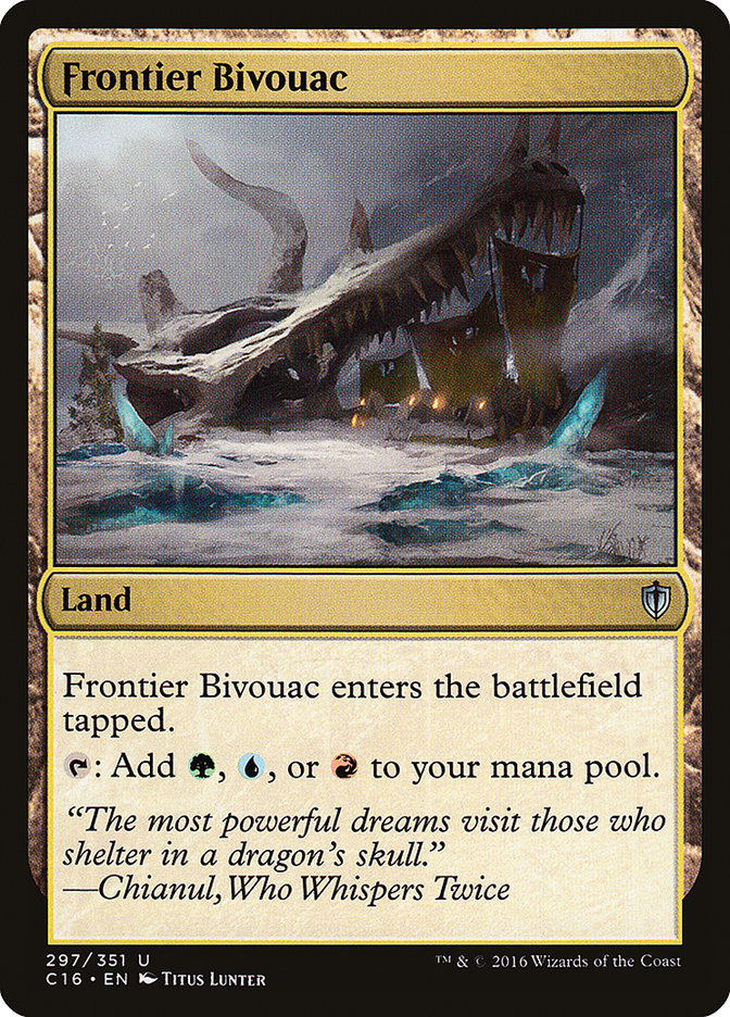 Frontier Bivouac [Commander 2016] | Impulse Games and Hobbies