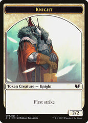 Knight (004) // Elemental Shaman Double-Sided Token [Commander 2015 Tokens] | Impulse Games and Hobbies