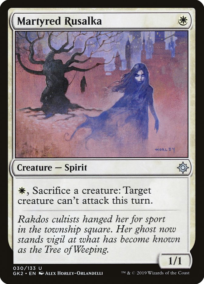 Martyred Rusalka [Ravnica Allegiance Guild Kit] | Impulse Games and Hobbies