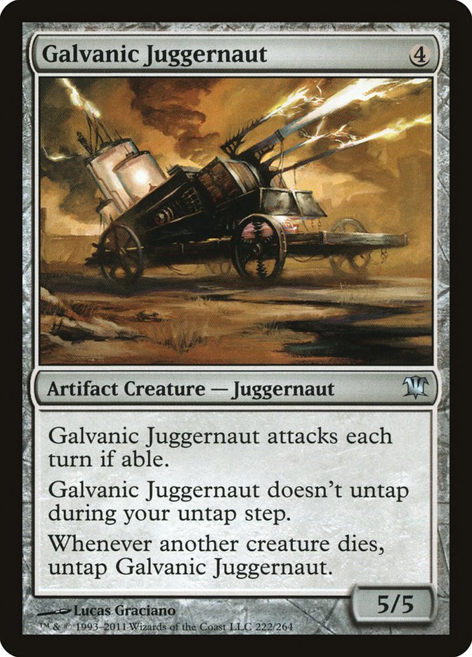 Galvanic Juggernaut [Innistrad] | Impulse Games and Hobbies