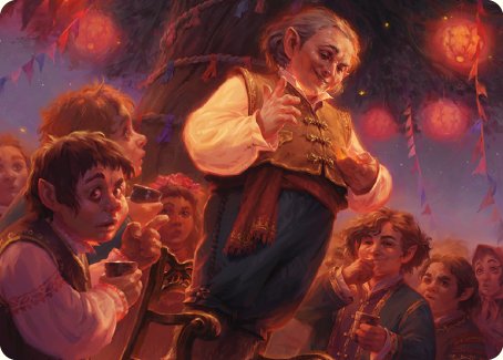 Bilbo, Retired Burglar Art Card [The Lord of the Rings: Tales of Middle-earth Art Series] | Impulse Games and Hobbies