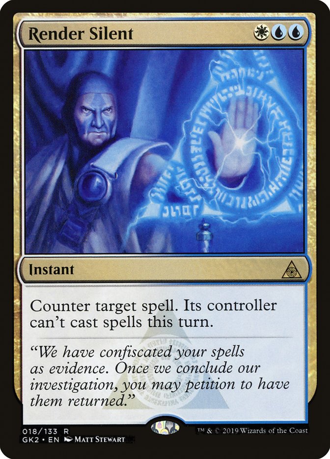 Render Silent [Ravnica Allegiance Guild Kit] | Impulse Games and Hobbies
