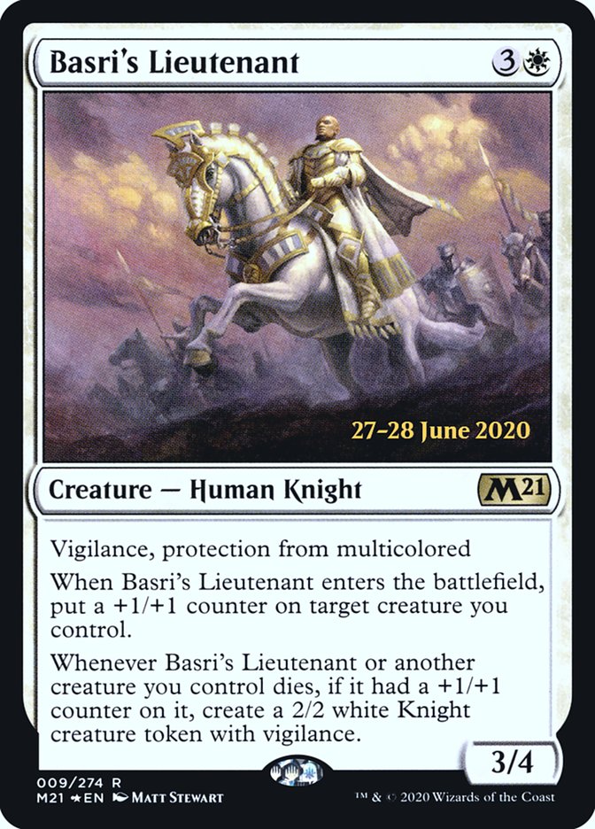 Basri's Lieutenant  [Core Set 2021 Prerelease Promos] | Impulse Games and Hobbies