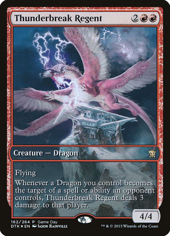 Thunderbreak Regent (Game Day) [Dragons of Tarkir Promos] | Impulse Games and Hobbies