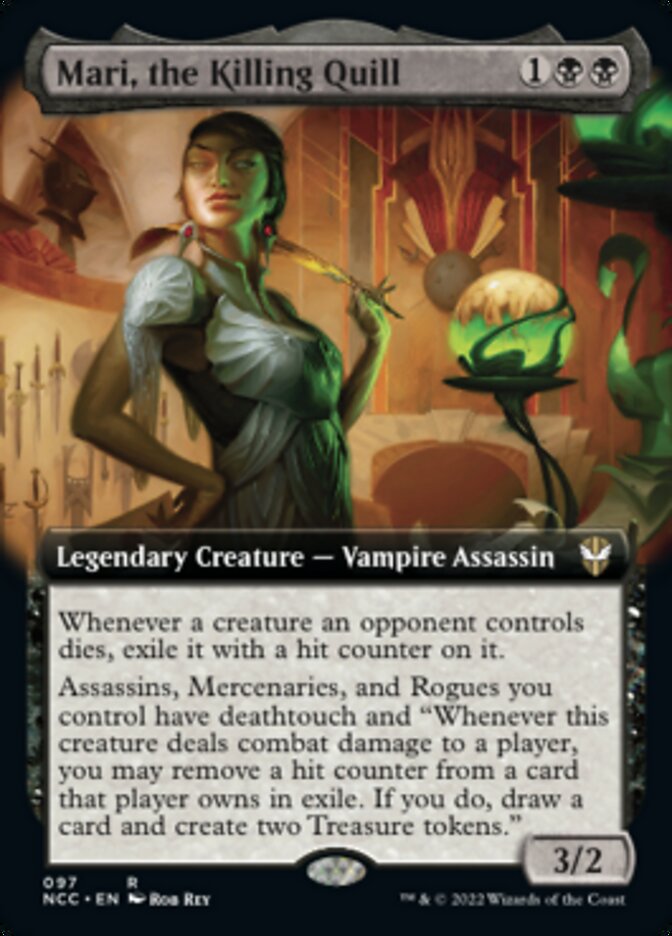 Mari, the Killing Quill (Extended Art) [Streets of New Capenna Commander] | Impulse Games and Hobbies