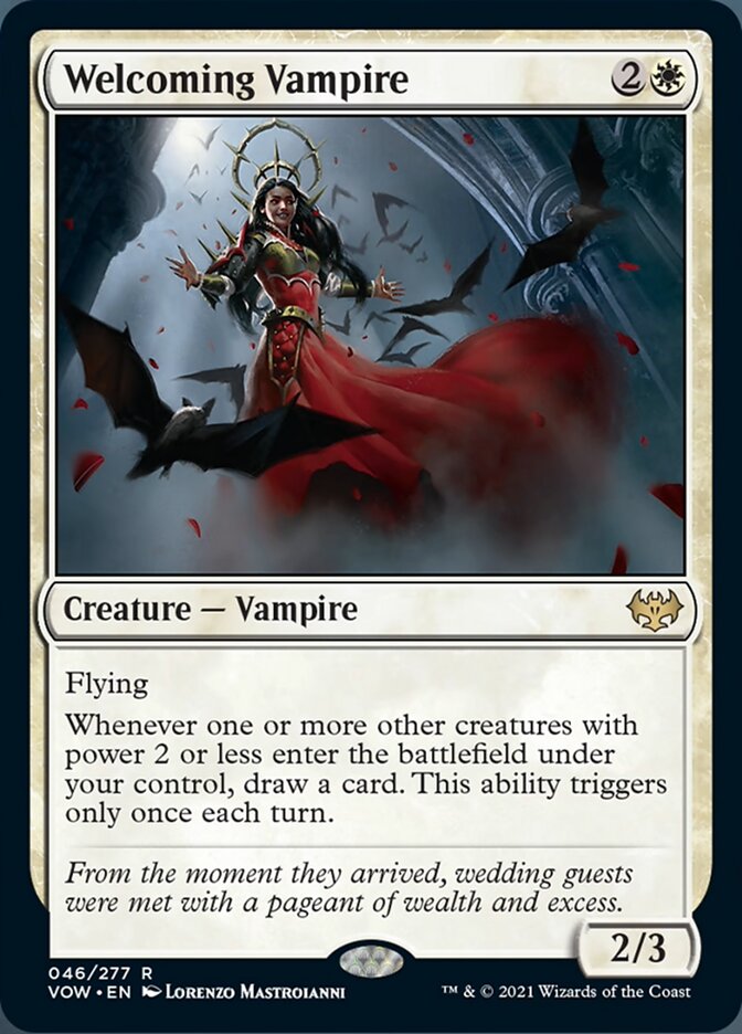 Welcoming Vampire [Innistrad: Crimson Vow] | Impulse Games and Hobbies
