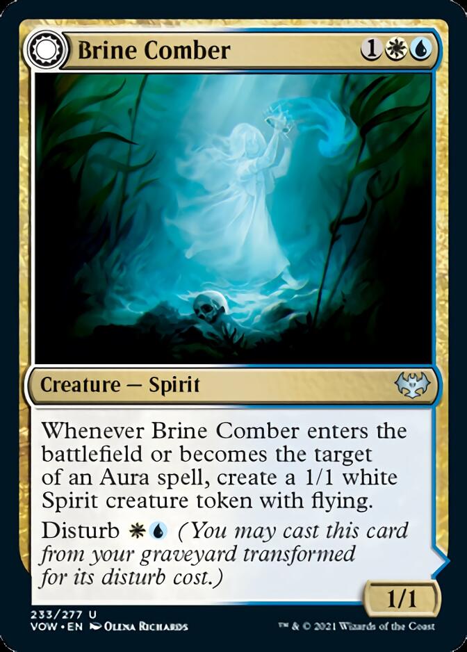 Brine Comber // Brinebound Gift [Innistrad: Crimson Vow] | Impulse Games and Hobbies