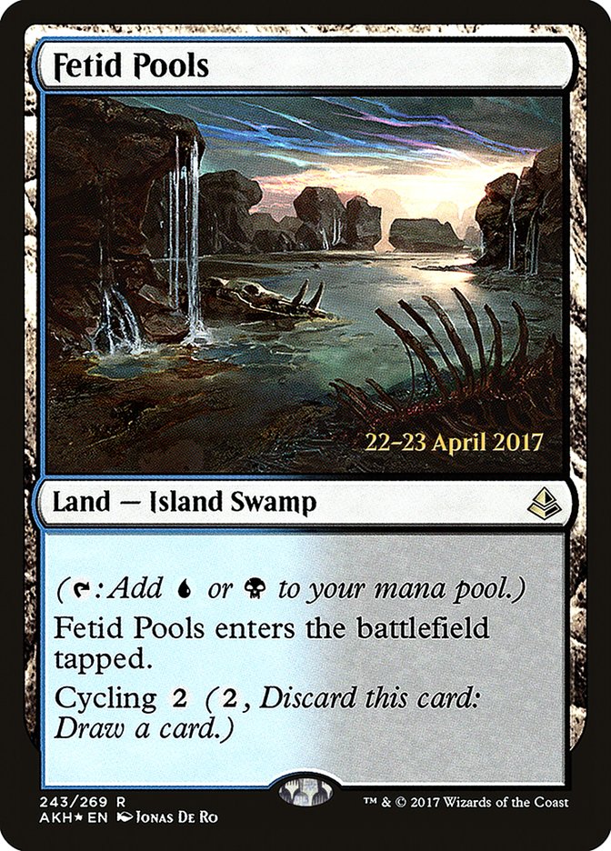 Fetid Pools [Amonkhet Prerelease Promos] | Impulse Games and Hobbies