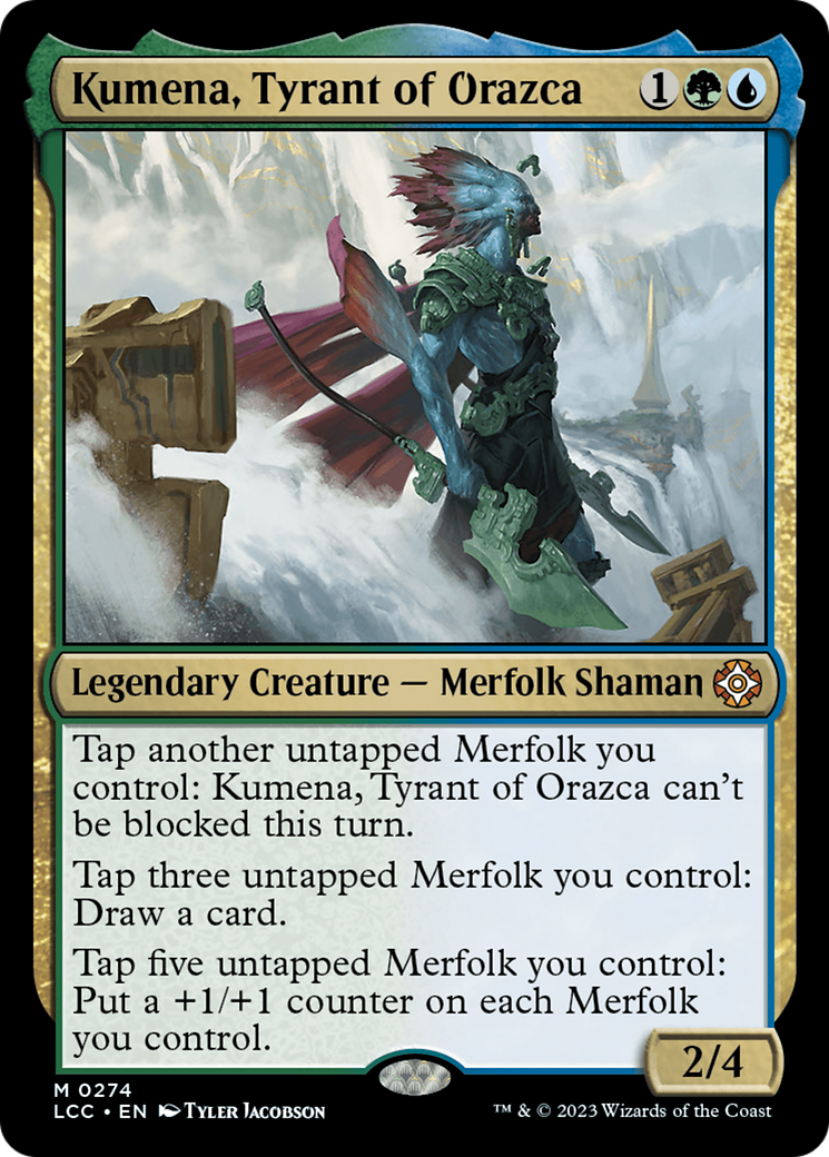 Kumena, Tyrant of Orazca [The Lost Caverns of Ixalan Commander] | Impulse Games and Hobbies