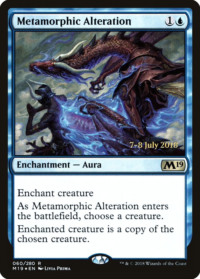 Metamorphic Alteration [Core Set 2019 Prerelease Promos] | Impulse Games and Hobbies