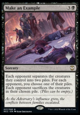 Make an Example (Promo Pack) [Streets of New Capenna Commander Promos] | Impulse Games and Hobbies