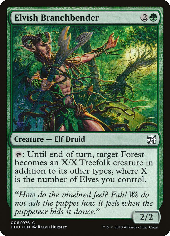 Elvish Branchbender [Duel Decks: Elves vs. Inventors] | Impulse Games and Hobbies