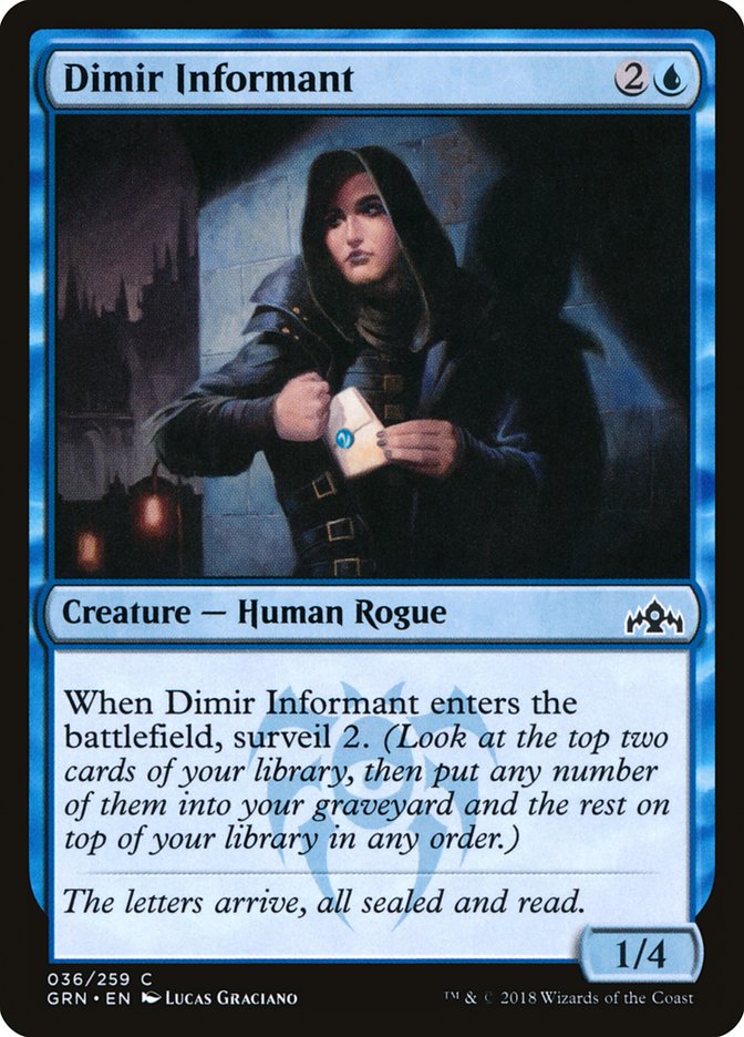 Dimir Informant [Guilds of Ravnica] | Impulse Games and Hobbies