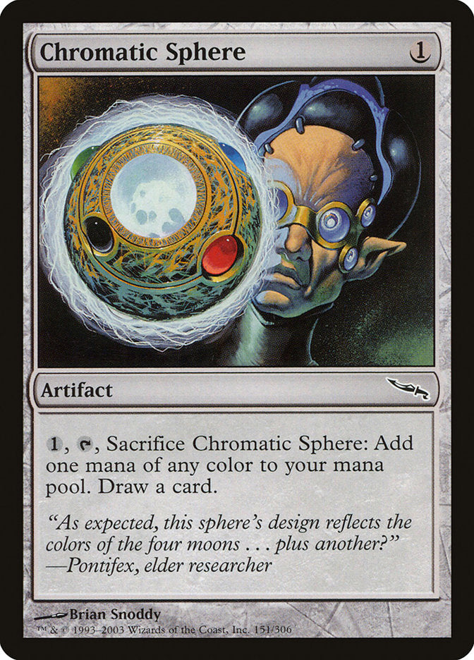 Chromatic Sphere [Mirrodin] | Impulse Games and Hobbies